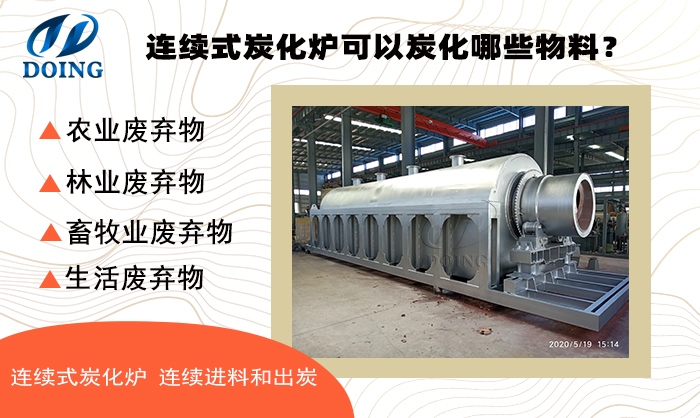 連續(xù)式炭化爐